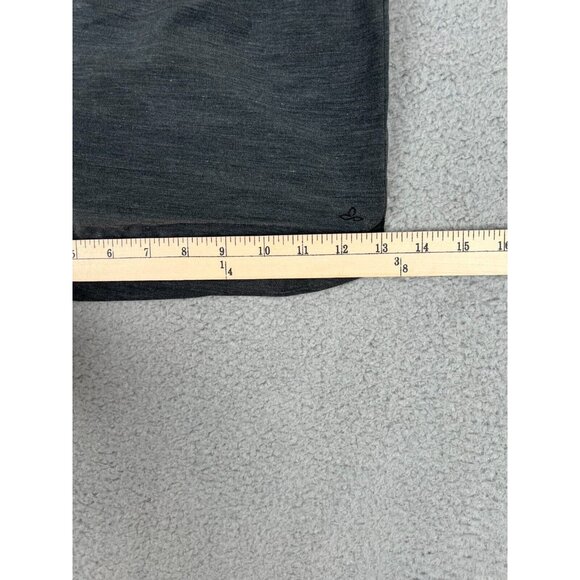 Prana Women's Mariya Shorty Shorts Dark Charcoal Gray Size Large SPF 50+ Stretch - Picture 8 of 12